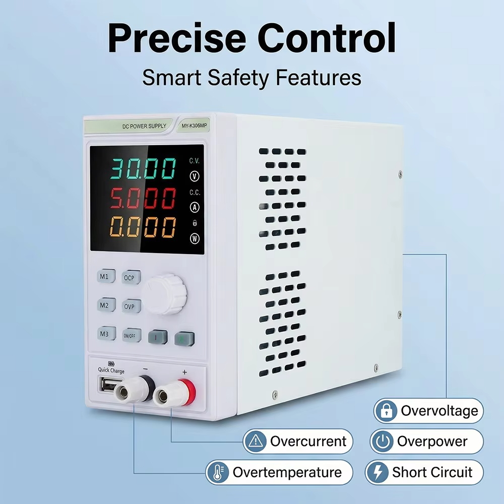 Programmable Dc Power Supply 30V 10A - Alimentation de laboratoire régulée DC MY-K3010MP