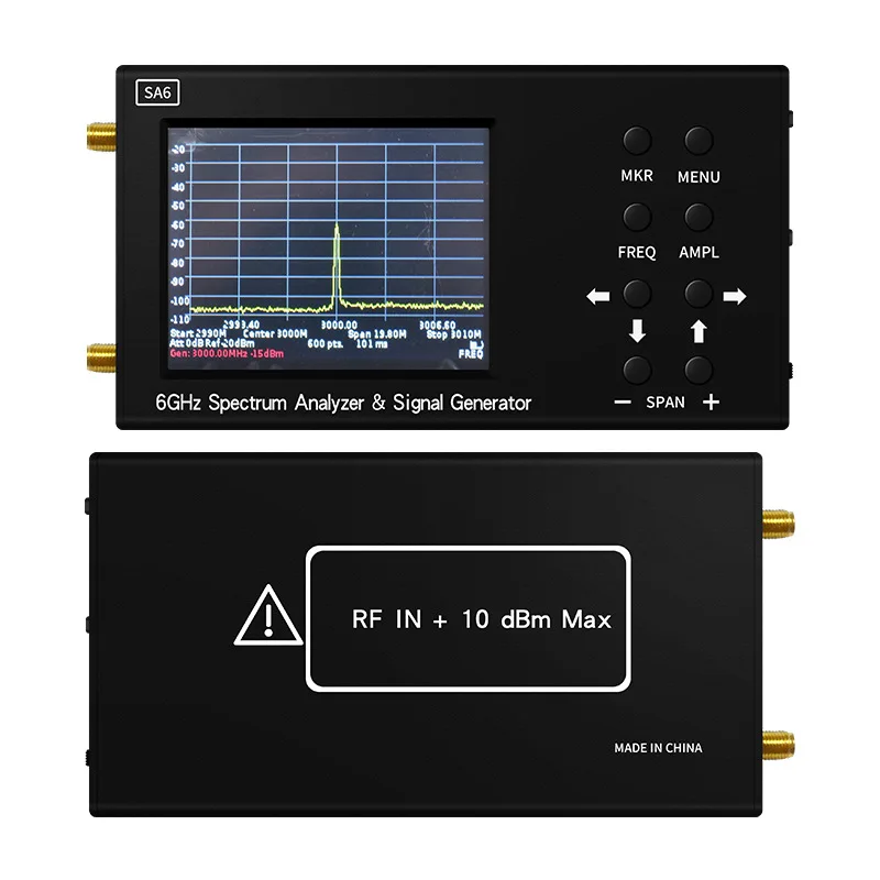 Signal Generator Spectrum Analyzer - L'analyseur de spectre portatif SA6 6GHz