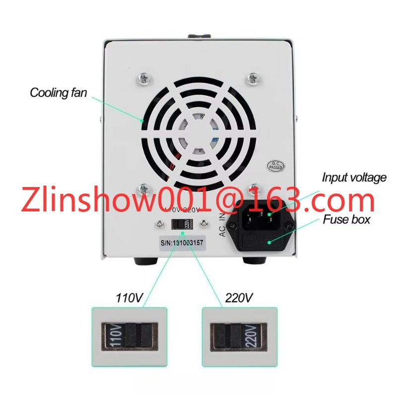 Linear Lab Power Supply Adjustable - PS-305D 30V 5A 150W test de