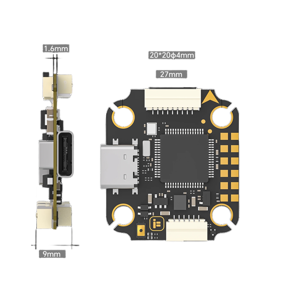 iFlight Borg F7 Mini Stack ICM - Fpv Flight Controller F7 Stack 60A avis et prix