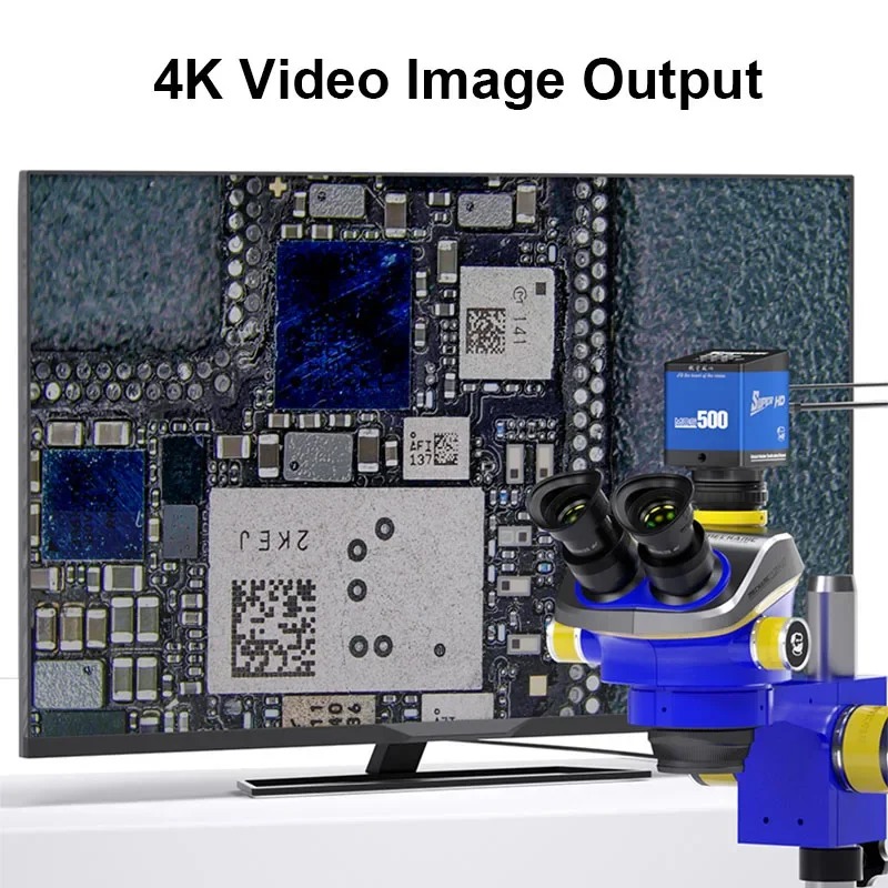 MÉCANICIEN-Microscope Trinocul - Stereo Trinocular Microscope Pcb avis et prix