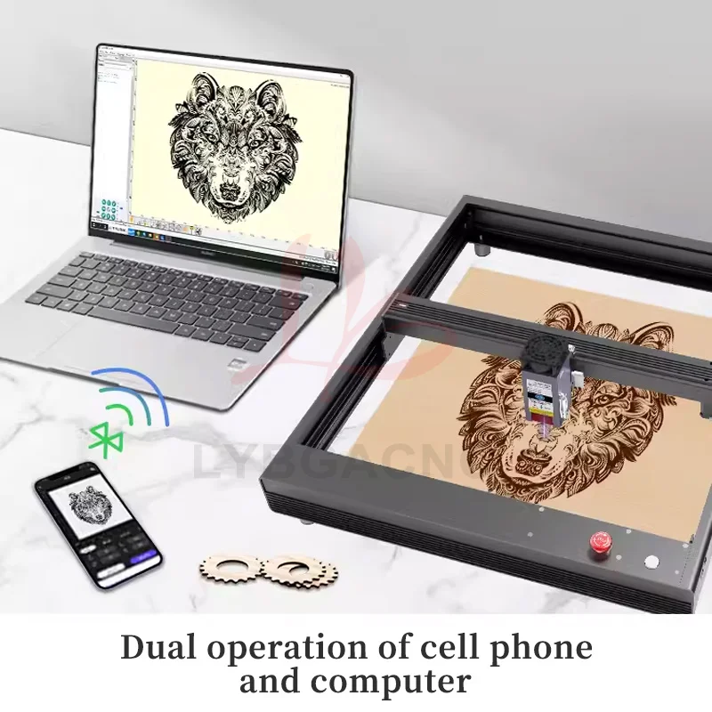 LY 4040 10W/20W Structure de c - Mini Laser Engraver Cnc Router avis et prix