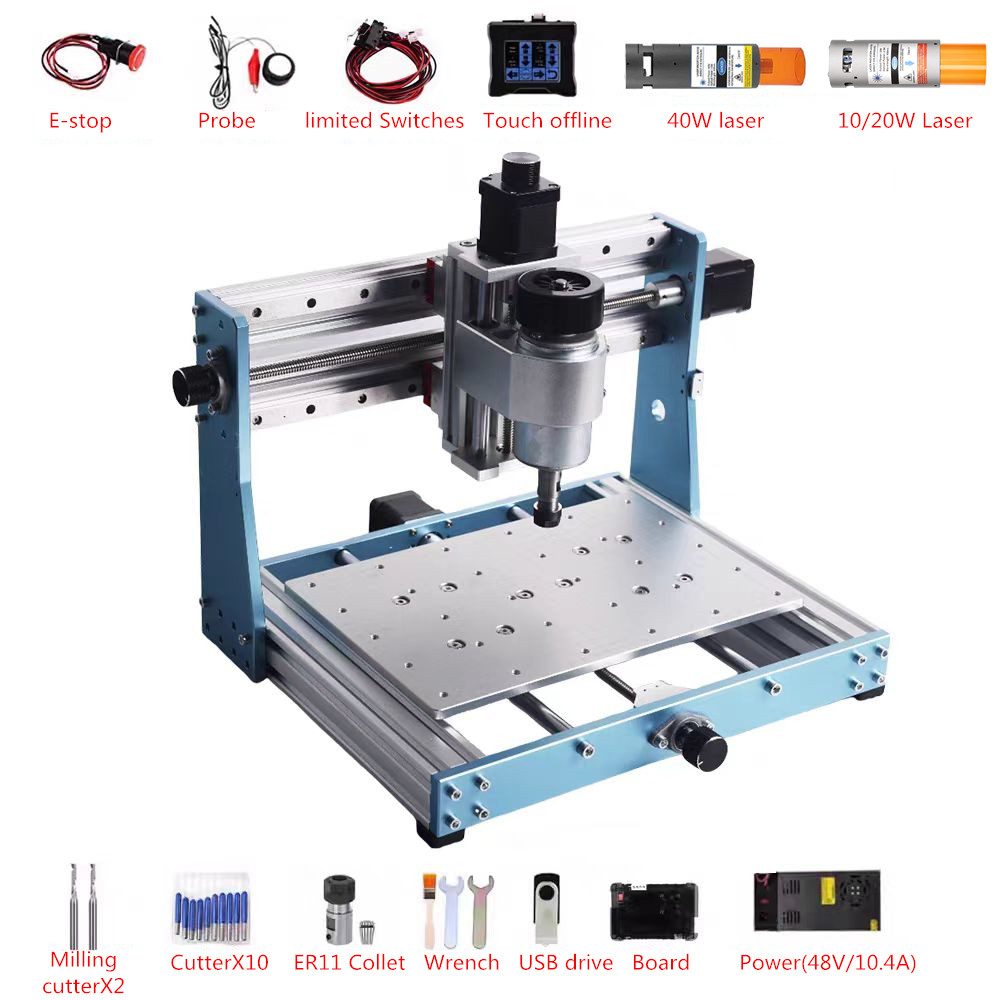 Mini routeur CNC 3020 Pro enti - Mini Laser Engraver Cnc Router avis et prix