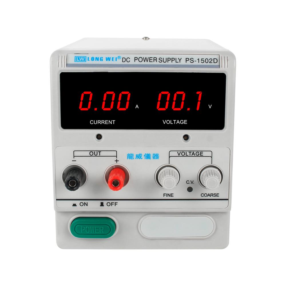 LW PS-1502D 1503D PS-1505D 15V - Linear Lab Power Supply Adjustable avis et prix