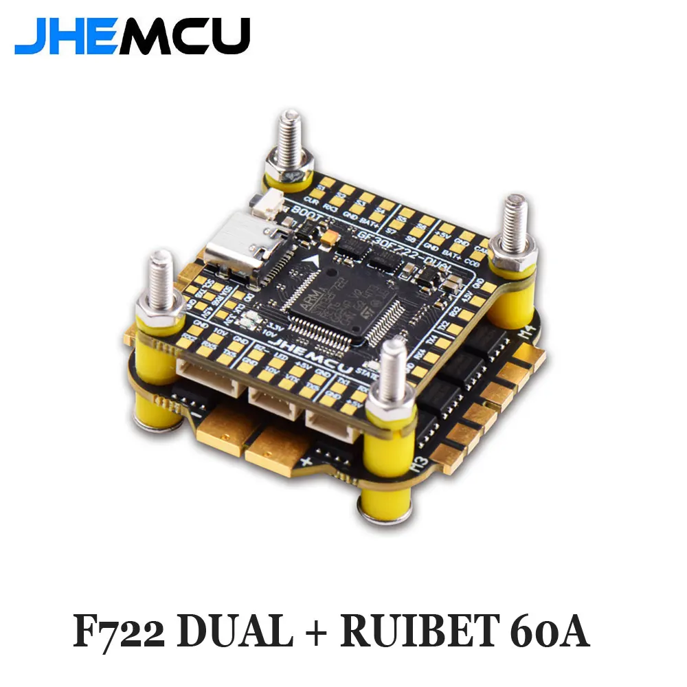 Contrôleur de vol double UniFl - Fpv Flight Controller F7 Stack 60A avis et prix