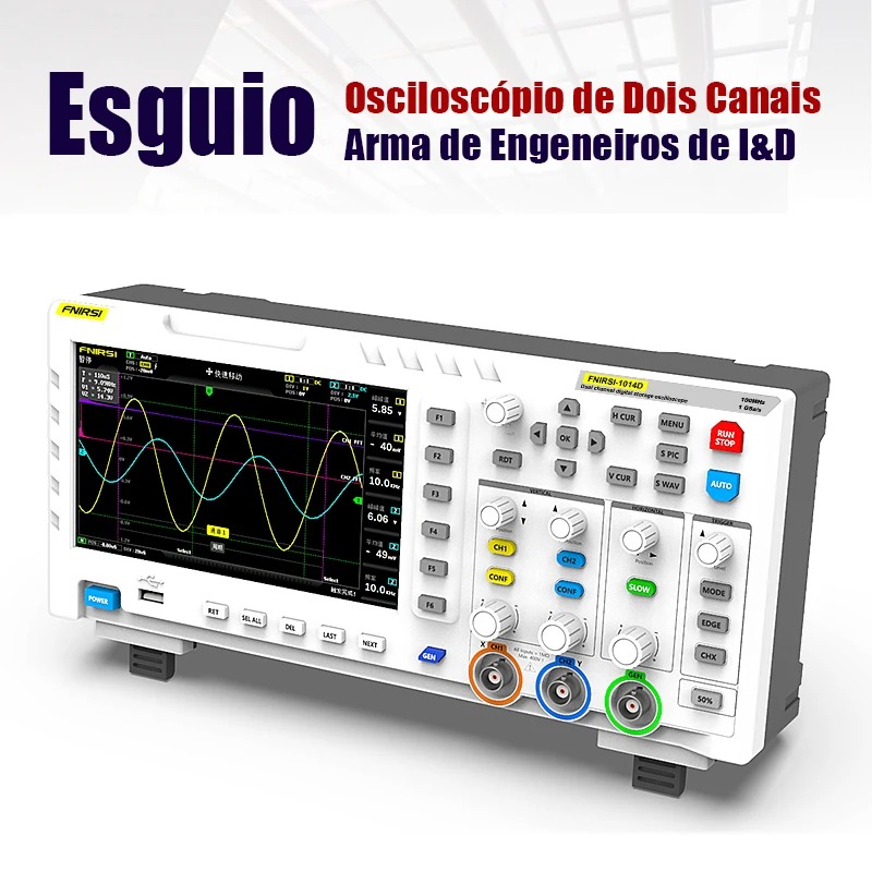 Oscilloscope numérique FNIRSI  - Digital Storage Oscilloscope 100Mhz avis et prix